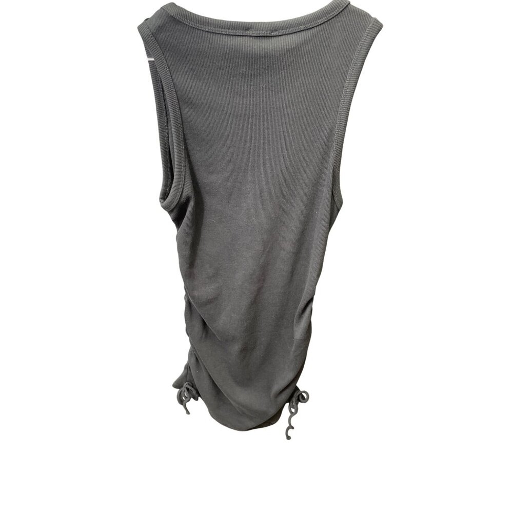 True Religion Womens Black HS Side Ruch Dress Size L SKU 9080 - Picture 7 of 11